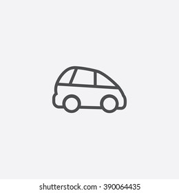 line mini car Icon