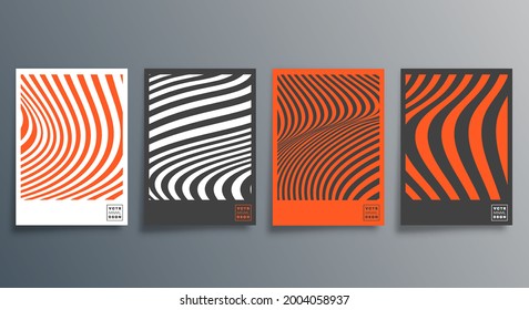 Diseño mínimo de línea para volante, póster, portada de folleto, fondo, papel pintado, tipografía u otros productos de impresión. Ilustración vectorial.