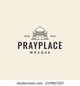 Logo der minimalen Moschee