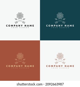 line are minimal multipurpose logo template with symbol