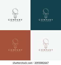 line are minimal multipurpose logo template with symbol