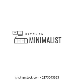 Line Minimalist Kitchen Space Logo 260nw 2173043863 