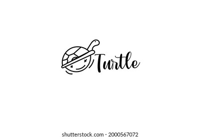 La tortuga mogok de línea puede usar para pegatinas