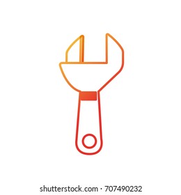 line monkey wrench equipment service industry repair
