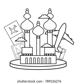 line moscow travel with ticket and journey vacation