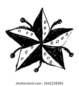 Line, the most basic element of drawing. variety of line including width, length, texture, thickness, to add interest to a drawing or painting. Hand drawn abstract funny line art. 