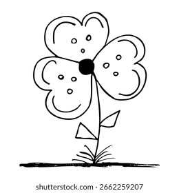 Line, the most basic element of drawing. variety of line including width, length, texture, thickness, to add interest to a drawing or painting. Hand drawn abstract funny line art. 