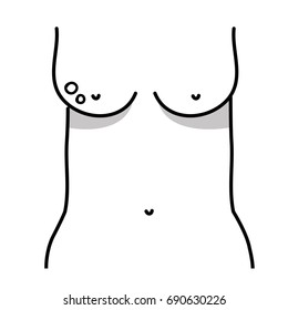 line mother breast cancer sickness and treatment prevention