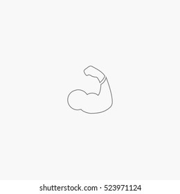 line muscle icon