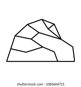 line natural rock texture material shape