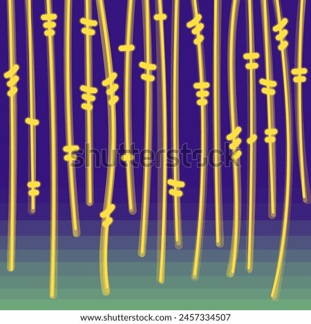 Line neon backgrounds with buttoms on the gradient. Vector illustration