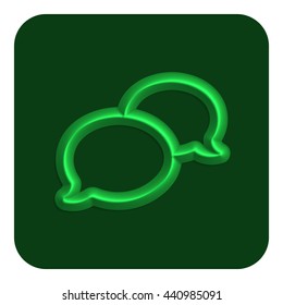 Line Neon Web Icon