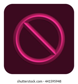 Line Neon Web Icon