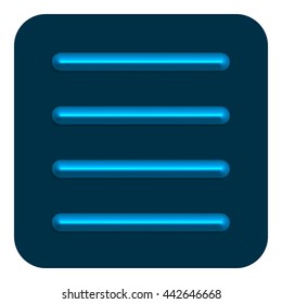 Line Neon Web Icon