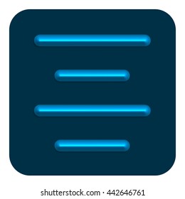 Line Neon Web Icon
