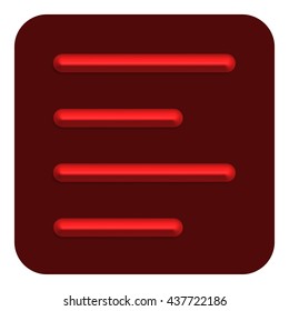 Line Neon Web Icon, Vector Illustration Design Symbol