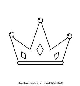 line nice crown of king to glory and pawer