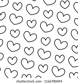 line nice heart love symbol background