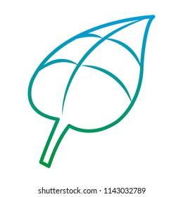  line nice nature leaf exotic style