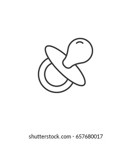 line nipple icon