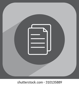 line note paper icons