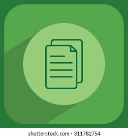 line note paper icons