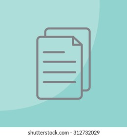 line note paper icons