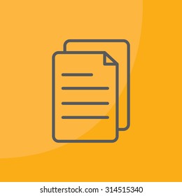 line note paper icons