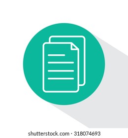 line note paper icons