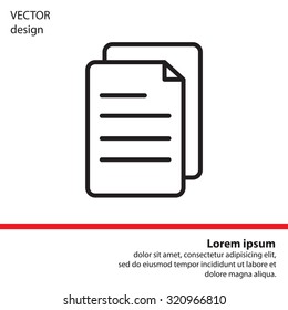 line note paper icons