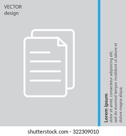 line note paper icons