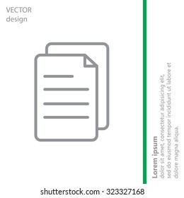 line note paper icons