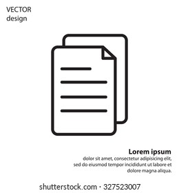 line note paper icons