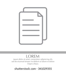 line note paper icons