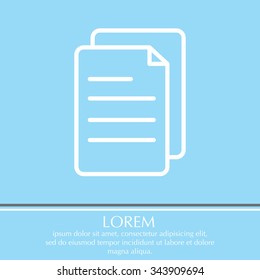 line note paper icons