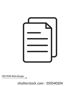 line note paper icons