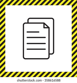 line note paper icons