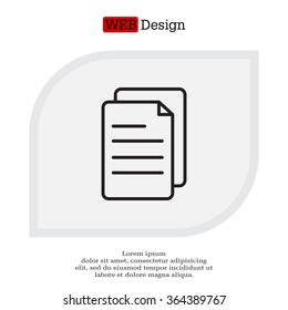 line note paper icons