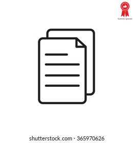 line note paper icons