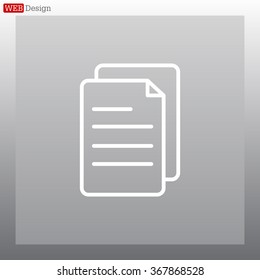 line note paper icons