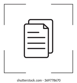 line note paper icons
