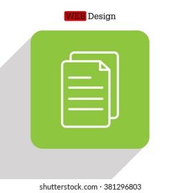 line note paper icons