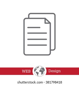 line note paper icons