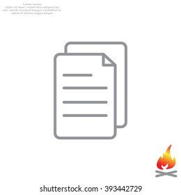 line note paper icons