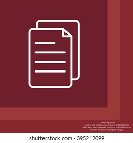 line note paper icons