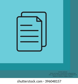 line note paper icons