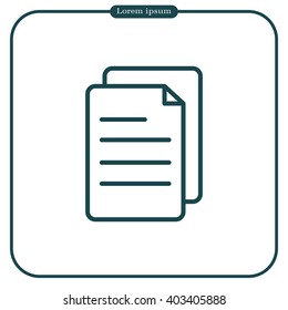 line note paper icons