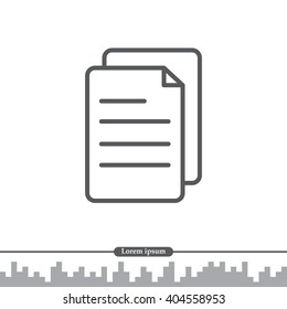 line note paper icons