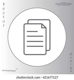 line note paper icons