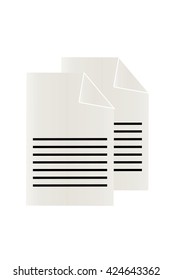 line note paper icons
